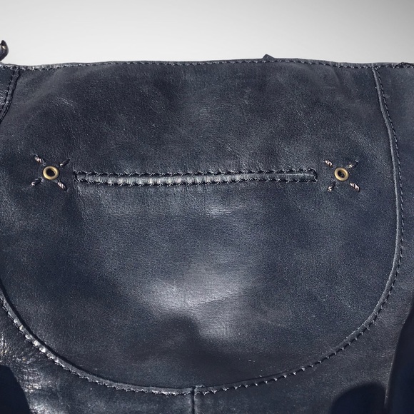 THE SAK Black Leather Shoulder Bag - Picture 2 of 8